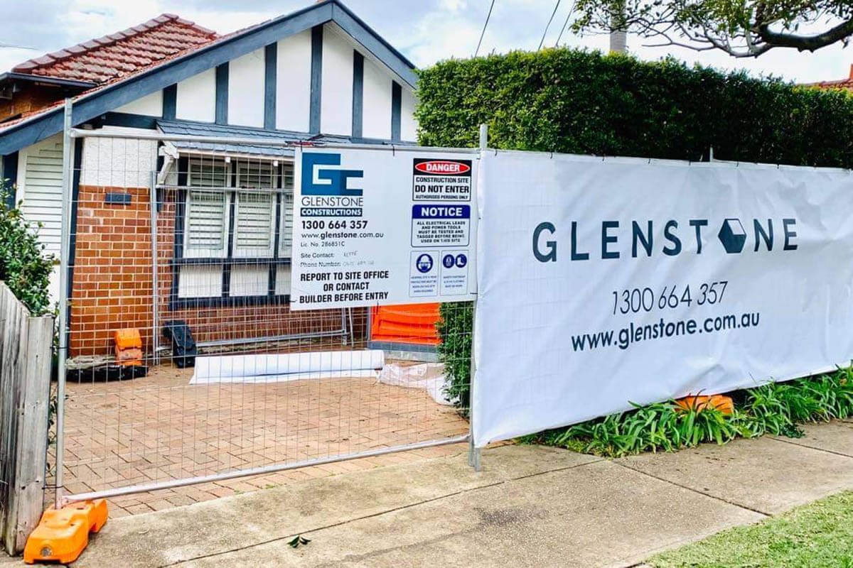 Glenstone Constructions Fence Mesh Shade Cloth